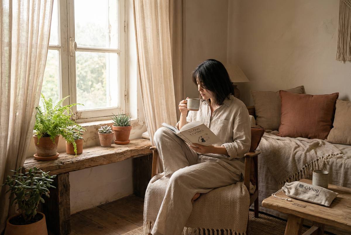 糖心Vlog生活哲学——慢生活与生活美学视频